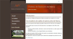 Desktop Screenshot of chateau-de-saulxures.fr